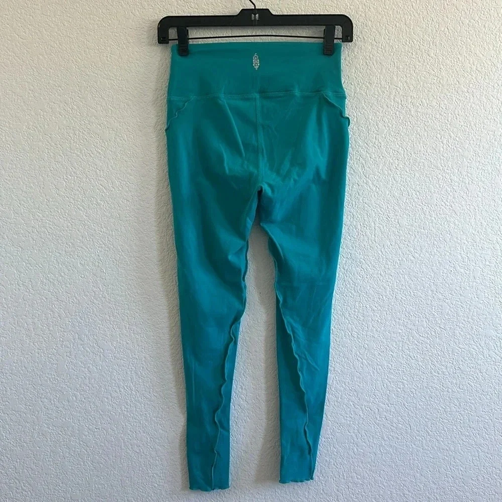 Free People Movement Hearts Aflutter Leggings in Wavy Waters - Size Small